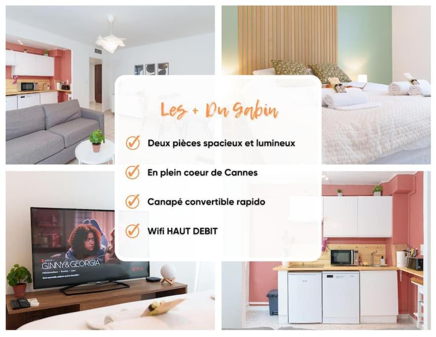 קאן Le Gabin By Apirent #Centre-Ville #Climatisation #Wifi מראה חיצוני תמונה
